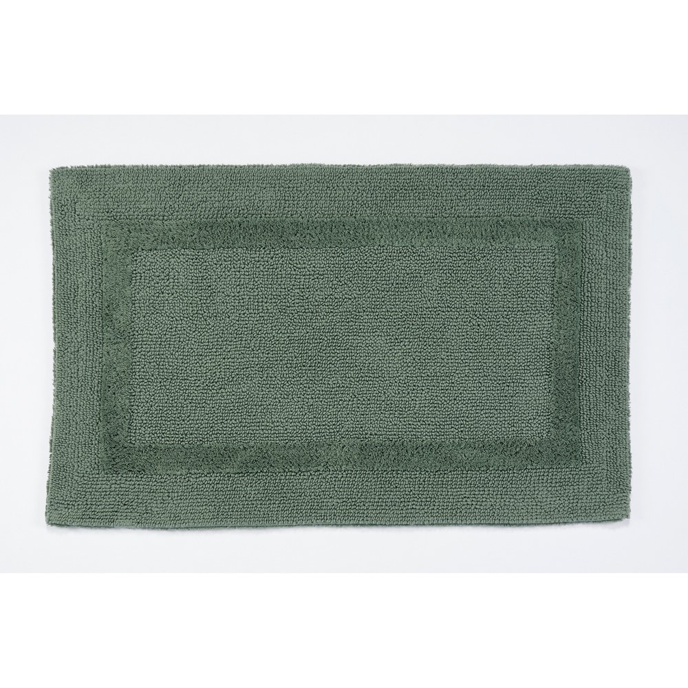 Reversible Bath Mat 280 by Designer Abyss & Habidecor in Evergreen